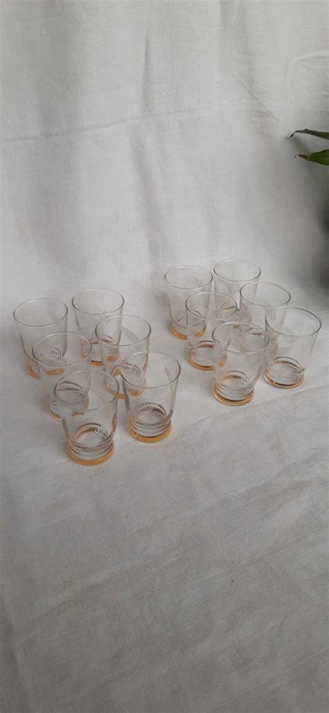 Lots De Verres Vintage Luckyfind