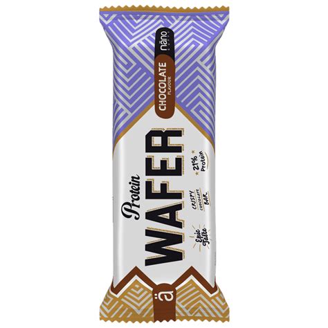 Protein Wafer Chocolate 12x40g Fra Näno Supps