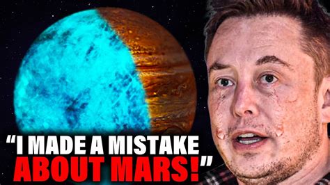 Elon Musks Terrifying Discovery On Jupiter “mars Mission Cancelled