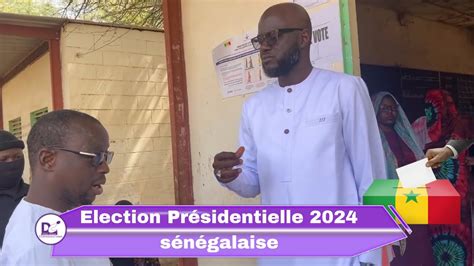 Vote De El Malick Pastef Election Presidentielle 2024 Senegal Youtube