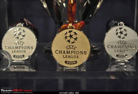 2008 Champions League Winners Medal With 2009 And 2011 Runners Up