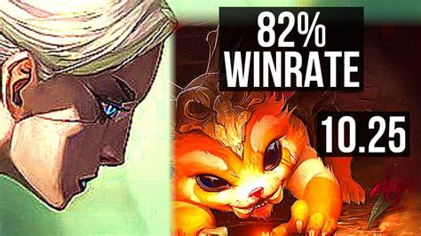 Camille Vs Gnar Top 82 Winrate Legendary 11 4 9 Euw Diamond