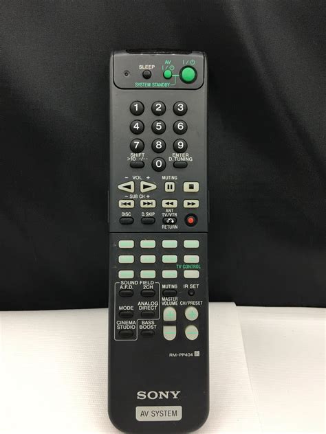 Genuine Sony Rm Pp Remote Control For Ht Ddu Ht Ddw Str De S