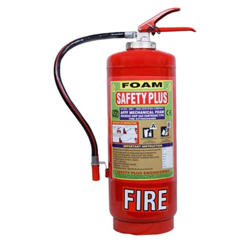 Safetyplus Mechanical Foam Type Fire Extinguisher Cartridge Type Ltr