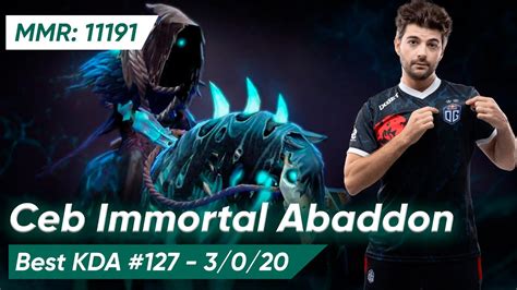 Ceb Abaddon Hard Support Pos Dota Pro Gameplay Youtube