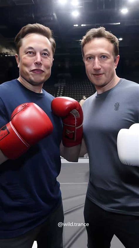 AI Visualises Elon Musk, Mark Zuckerberg’s Cage Fight