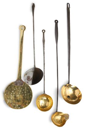 Bonhams : A collection of five 18th and 19th century kitchen utensils