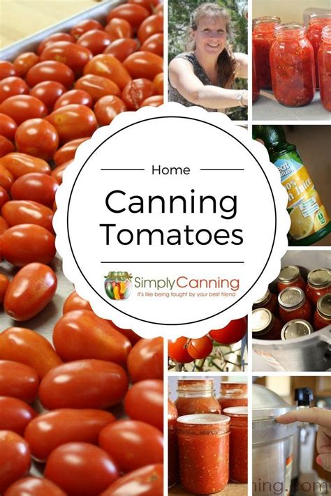 Canning Tomatoes Raw Pack Method With Step By Step Instruction Recipe Canning Tomatoes