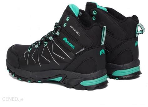 Buty Trekkingowe Elbrus Mabby Mid Wp Wo S Black Biscay Green Ceny I