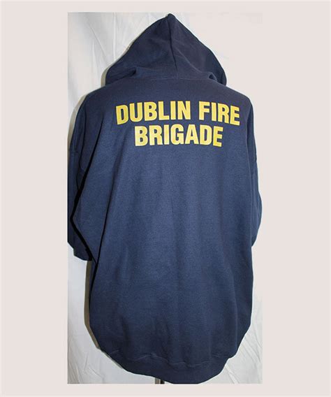 Dublin Fire Brigade Hooded Sweat Shirt Irish Firefighter - Etsy