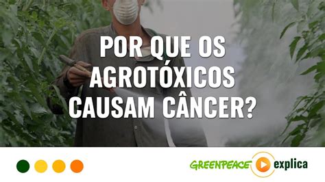 Por que os Agrotóxicos causam Câncer Greenpeace Explica YouTube