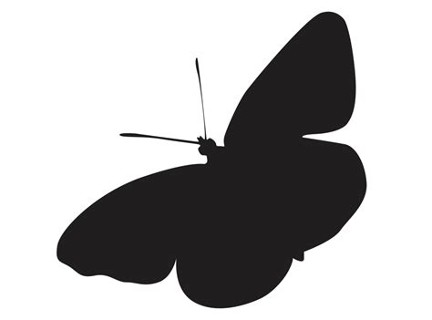 Flyng Butterfly Silhouette 12932894 Png