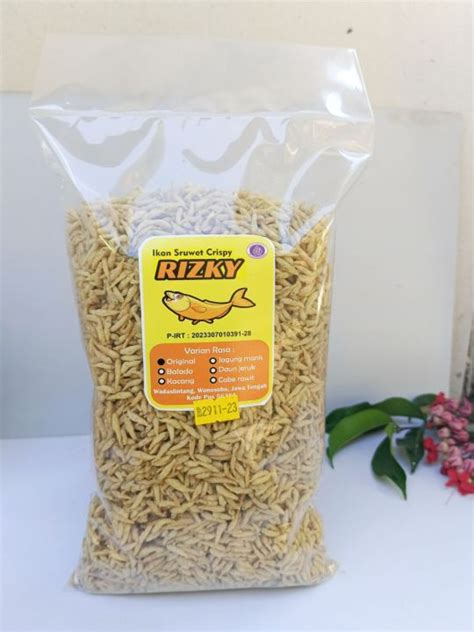 Ikan Teri Crispy Sruwet Baby Fish Crispy 500gram Lazada Indonesia