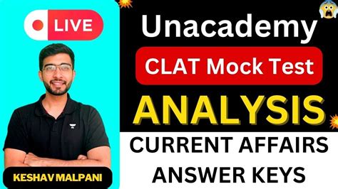 🔥23rd April Clat Mock Test Analysis Current Affairs 🤩 Clat 2024