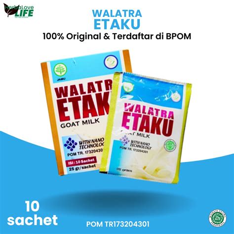 Jual Walatra Etaku Goat Milk Susu Murni Kambing Etawa Asli