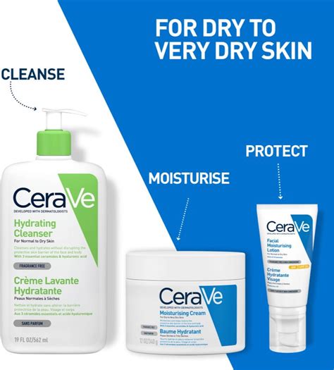 CeraVe Moisturizers Feuchtigkeitscreme für trockene Haut notino de