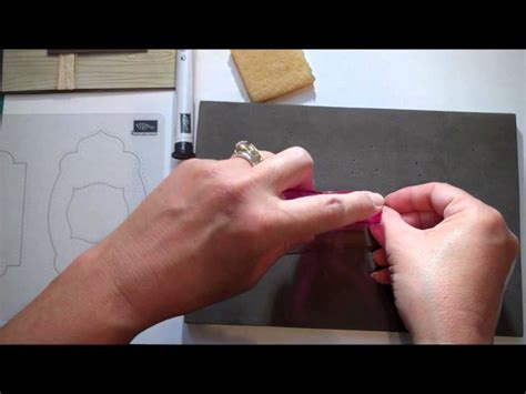 Stampin Up Tool Tips Paper Piercing Tools And Tips Youtube