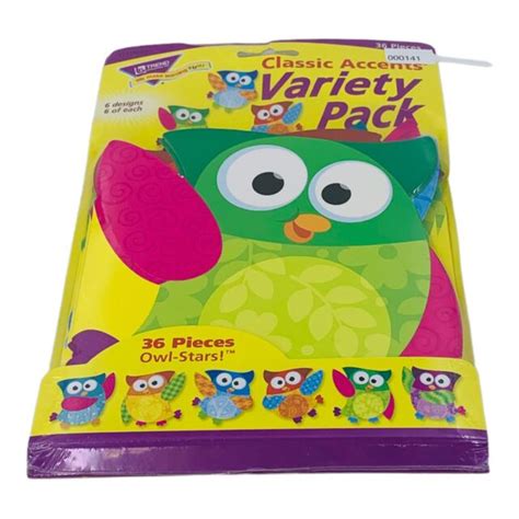 Trend Owl Stars Classic Accents Variety Pack 10996 Tep10996 For Sale Online Ebay