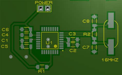 Arduino Atmega P Tqfp Basic Pcb Electrical Engineering Stack Exchange