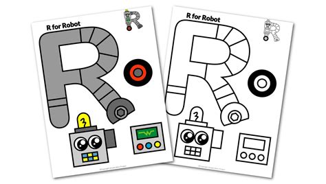 Free Printable Letter R Craft Template Simple Mom Project