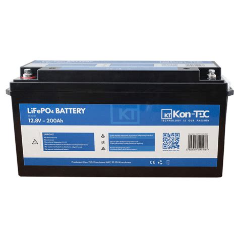 Akumulator LITOWY 200Ah KON TEC LIFEPO4 12V KON TEC