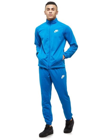 Lyst Nike Season 2 Poly Tracksuit In Blue For Men Save 19