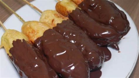 Resep Pisang Goreng Coklat Enak Buat Nyemil Santai Di Rumah