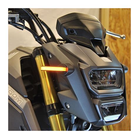 New Rage Cycles LED Front Turn Signals Honda Grom 2014 2020 Cycle Gear