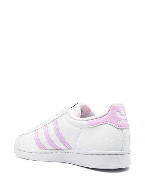 Adidas Originals Superstar Her Vegan Sneakers In White Modesens