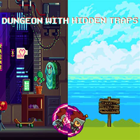 Hidden Traps Dungeon by Razvan Popa