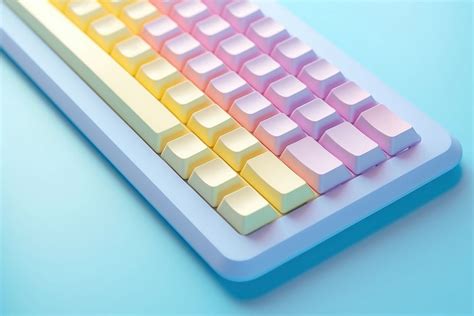 Keyboard keyboard computer blue. AI | Premium Photo - rawpixel