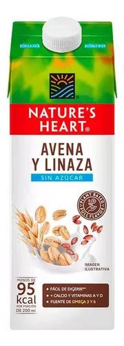 Bebida Vegetal Natures Heart Avena Linaza 946ml Mercadolibre