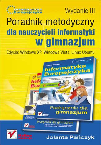 Informatyka Europejczyka Poradnik Metodyczny Dla Nauczycieli