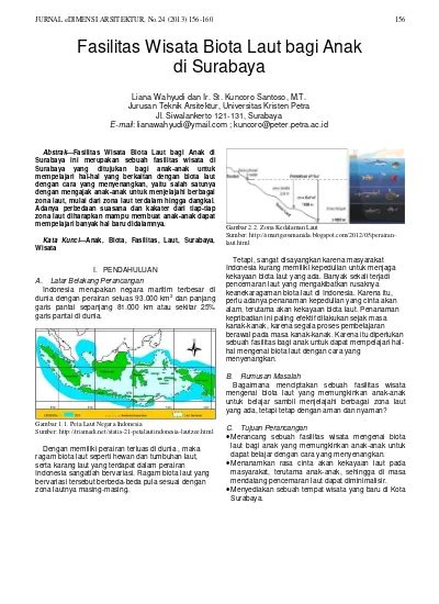 Fasilitas Wisata Biota Laut Bagi Anak Di Surabaya Wahyudi Edimensi