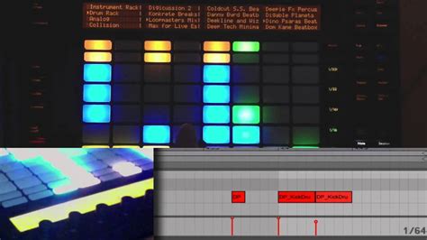 Ableton Push Parte 1 de 4 Baterías y bases rítmicas YouTube