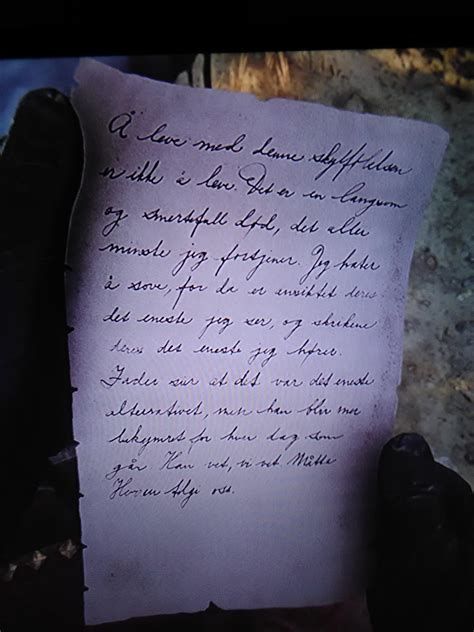 Strange Norwegian diary page found in the chimney of Manzanita Post