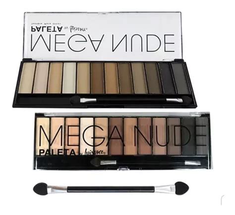 Mega Nude Paleta De Sombras Luisance Mercadolivre