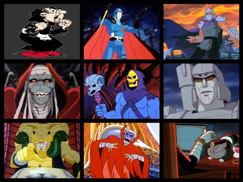 80 Cartoon Villains By Darkwinghomer On Deviantart