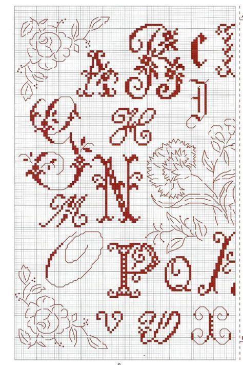 Gallery ru Фото 8 5 unito Cross stitch letters Cross stitch