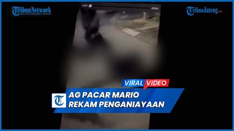 Viral AG Pacar Mario Anak Pejabat Pajak Rekam Detik Detik Penganiayaan