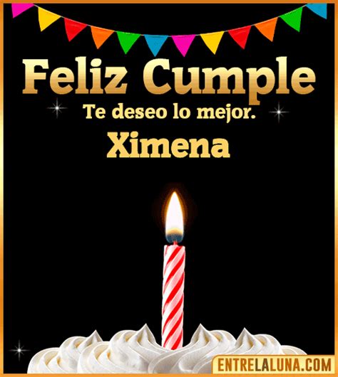 Feliz Cumplea Os Ximena Felicidades Ximena