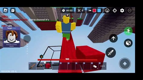 Speed Running Duels In Roblox Bedwars Fail Youtube