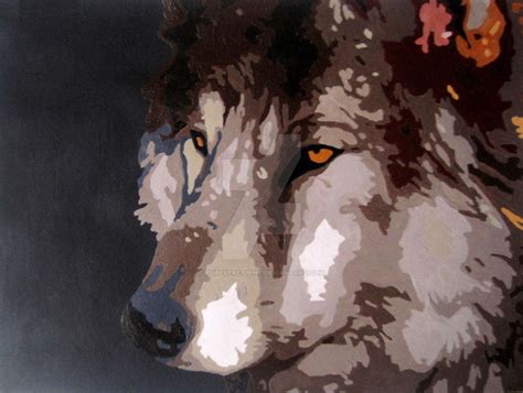 Lakota - Painting by ForeverCanine on DeviantArt