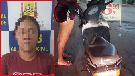 Mulher é presa pilotando moto roubada em VG VGN Notícias em MT