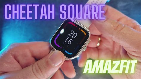 Por Qu El Amazfit Cheetah Square Revoluciona El Mundo De Los