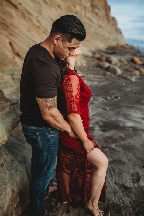 This Couple Met Right Before Taking These Sexy Beach Photos | POPSUGAR ...