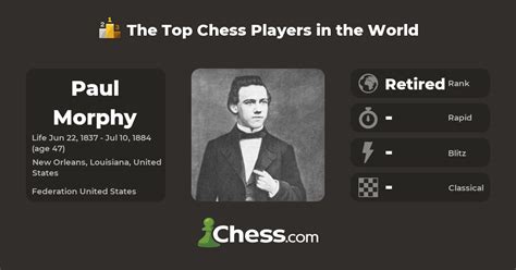 Paul Morphy | Top Chess Players - Chess.com