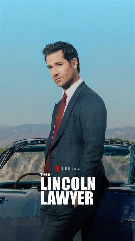 The Lincoln Lawyer Official poster Netflix