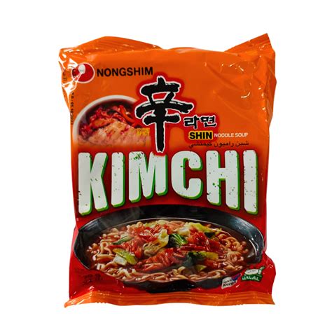 Nongshim Kimchi Shin Noodle Soup 120g 1 Pc