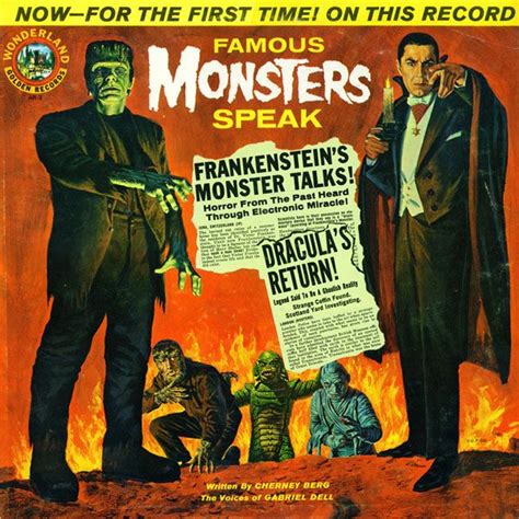 Famous Monsters Record Famous Monsters Classic Monster Movies Classic Monsters